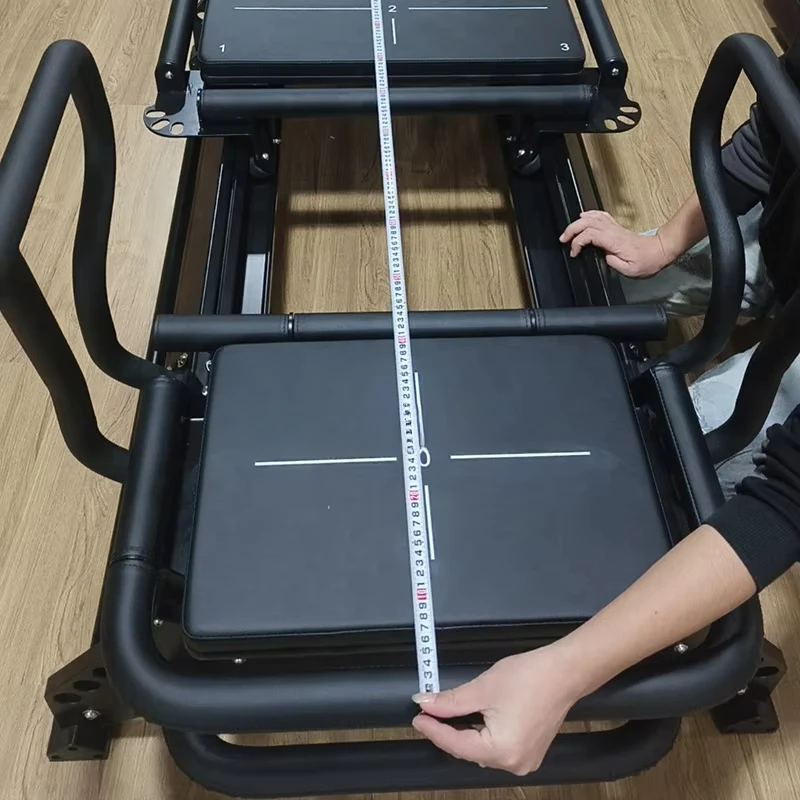 Giant Professional Classical Yoga Studio Black Aluminum Core Bed Pilates Reforming Equipment Giant