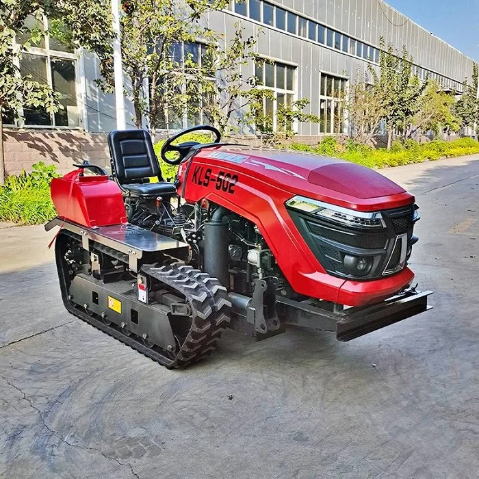 Farm Cultivator Rotary Tiller Agricultural Mini Crawler Tractor for Sale for Farm view 6