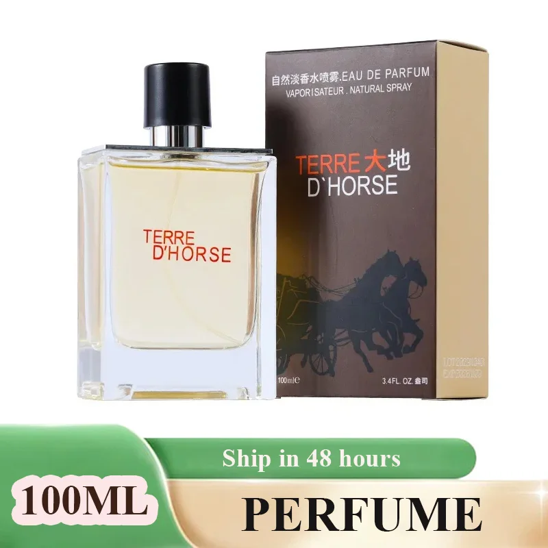 

100ML Men's Perfume Long-Lasting Woody Scent Body Spray Classic Cologne Pheromone Fragrance Eau De Toilette perfumes hombre
