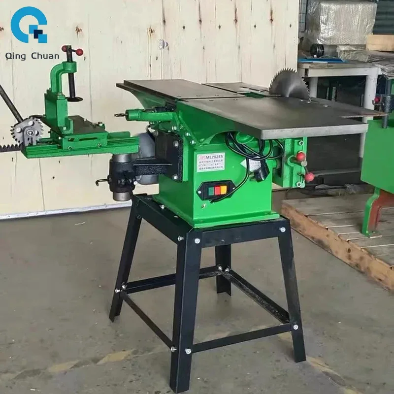 

Woodworking Planing 3 In 1 2.2KW Electric Multi-Function Small Saw Table Drill Body Cutting Machine Planer