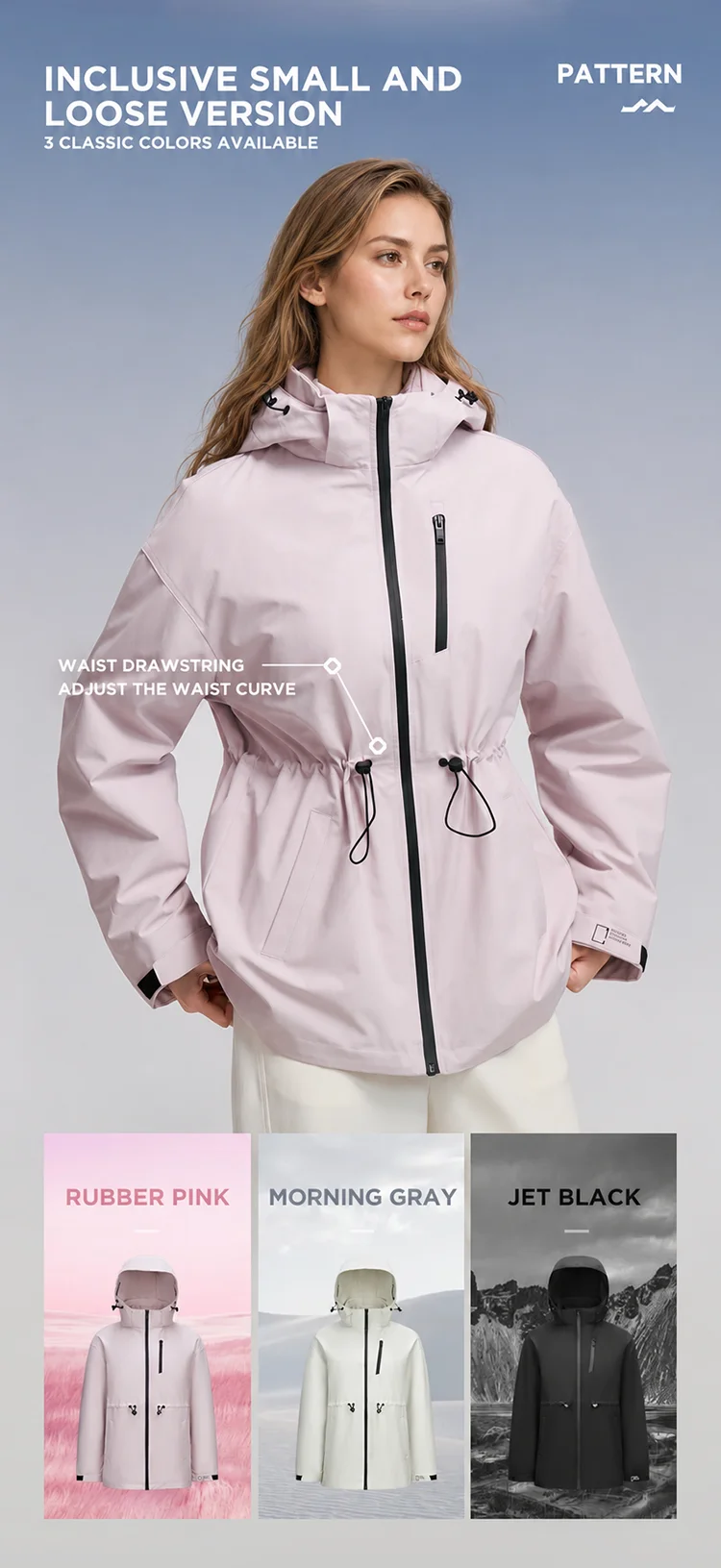 Semir Down Jacket Women 2026 New Two-Piece Three-in-One Outdoor Travel Daily Waterproof Oil-proof Stain-proof Woman Winter Coat