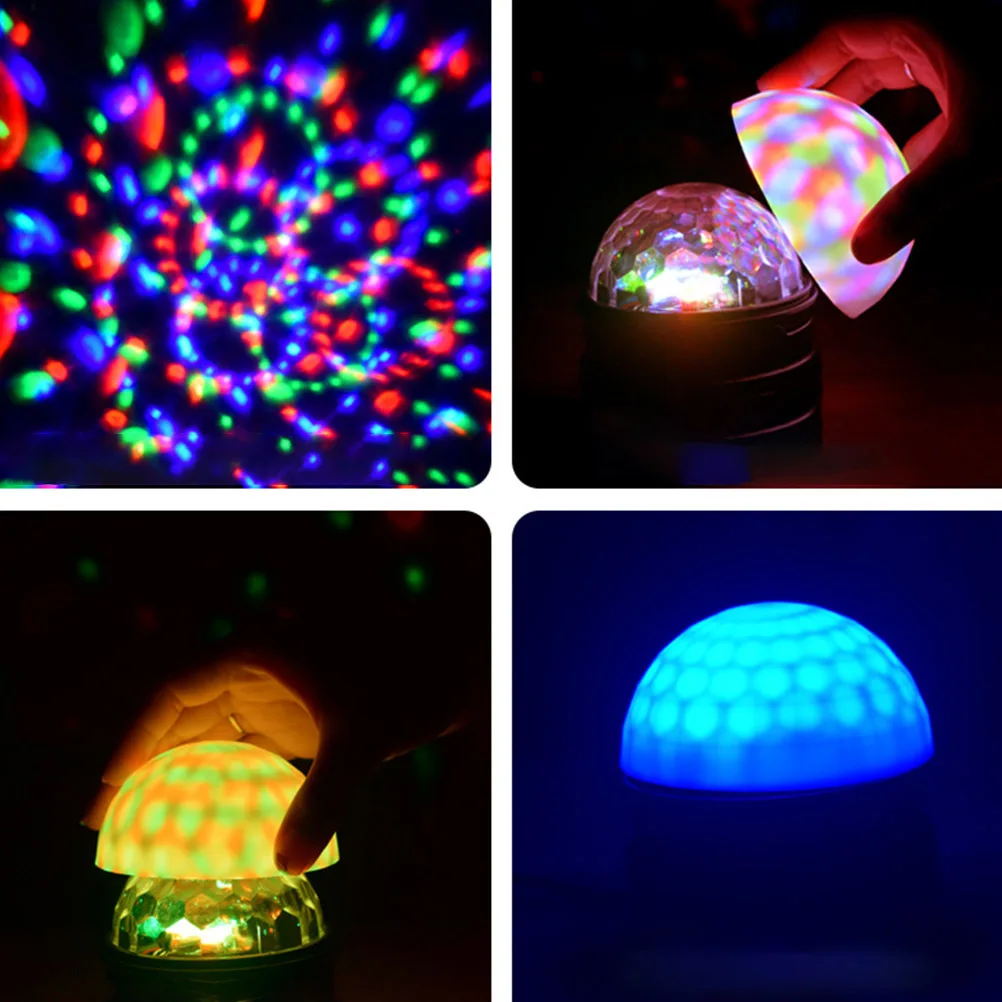 

9W Sound Activated Disco Light Rgb Rotating Par Lamp for Party Stage Lighting Christmas Thanksgiving Birthday Celebration