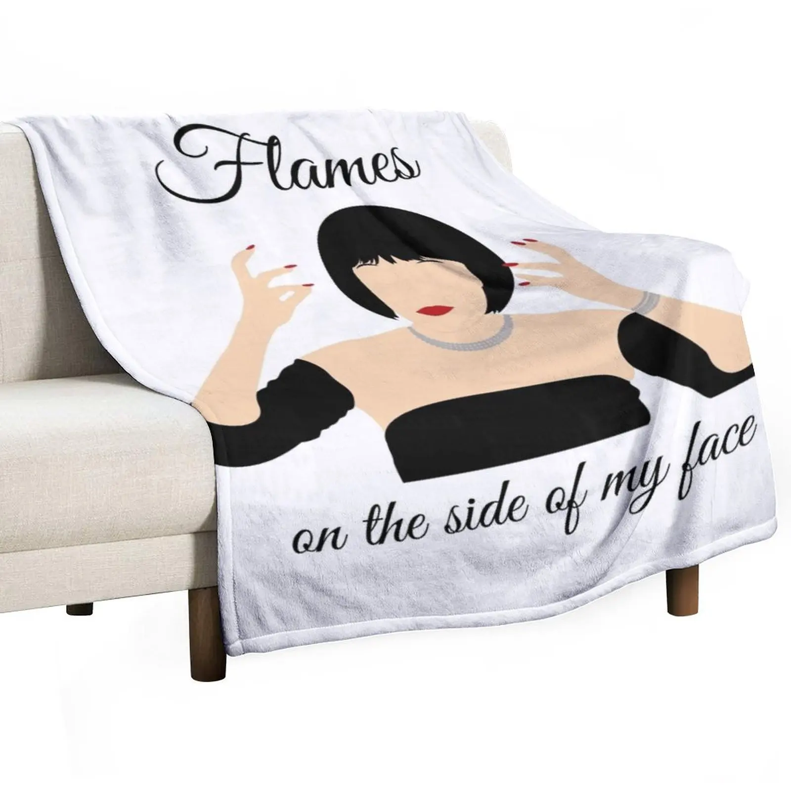 

Clue Mrs. White Throw Blanket Blankets For Bed Giant Sofa Sofa Blankets