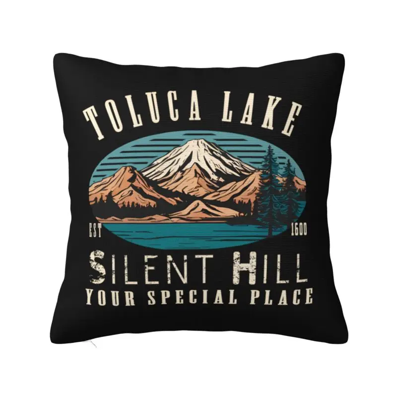 Nordic Toluca Lake Silent Hill Cushion Cover 55*55 cm Soft Throw Pillow Case for Living Room Bedding Sofa Pillowslip
