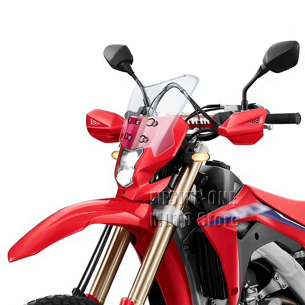 For  Honda  CRF450RL 2019-2025  Motorcycle Windshield Windscreen Wind Deflector