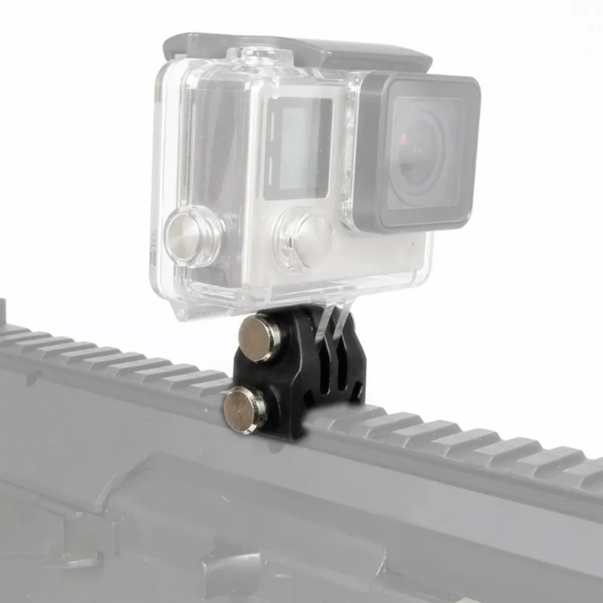 Tactical Camera Nylon Rail Mount Fixed Adapter for Picatinny Airsoft Rifle Laser Mount Adapter Fit GoPro Accessories