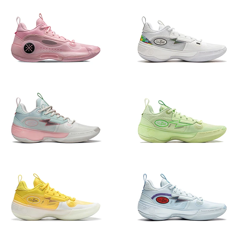 Li-Ning Männer WAY OF WADE 10 LOW Professionelle Basketballschuhe Carbonplatte Kissen Stützfutter WOW 10 Turnschuhe ABAS083