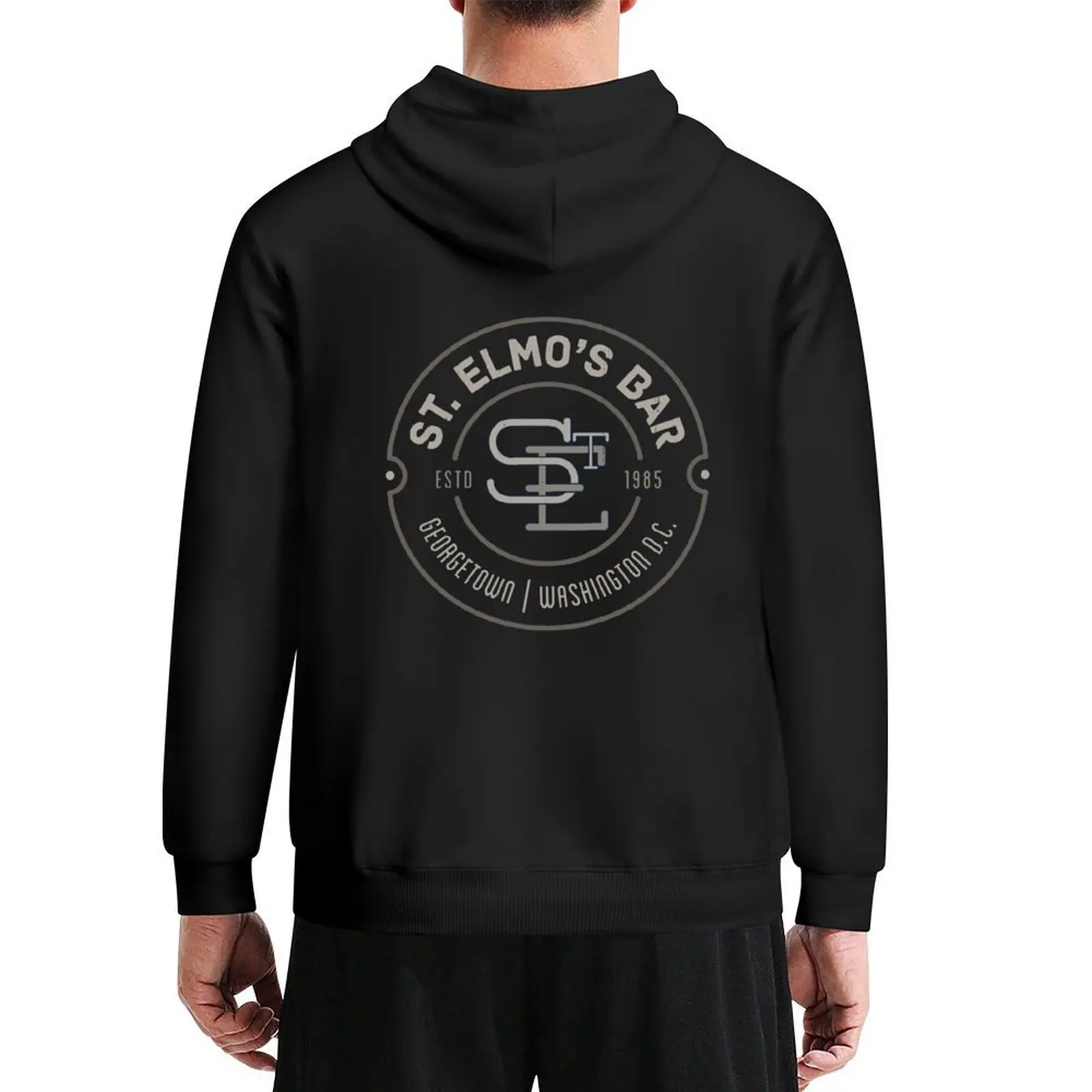 

St. Elmos Bar Hoodie mens clothing anime clothing japanese style men's winter sweater new in hoodies and blouses