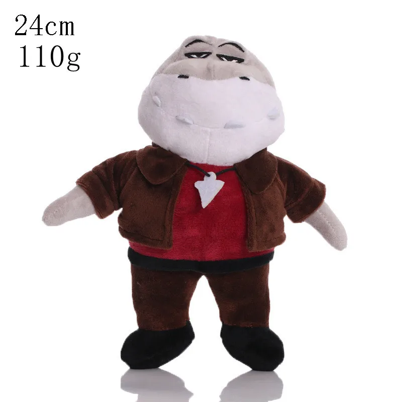The Bad Guys Mr. Wolf Brinquedo de pelúcia Kawaii Bonito Anime Animal Boneca Cobra Piranha Animal de pelúcia Presente para crianças Personagem de filme quente