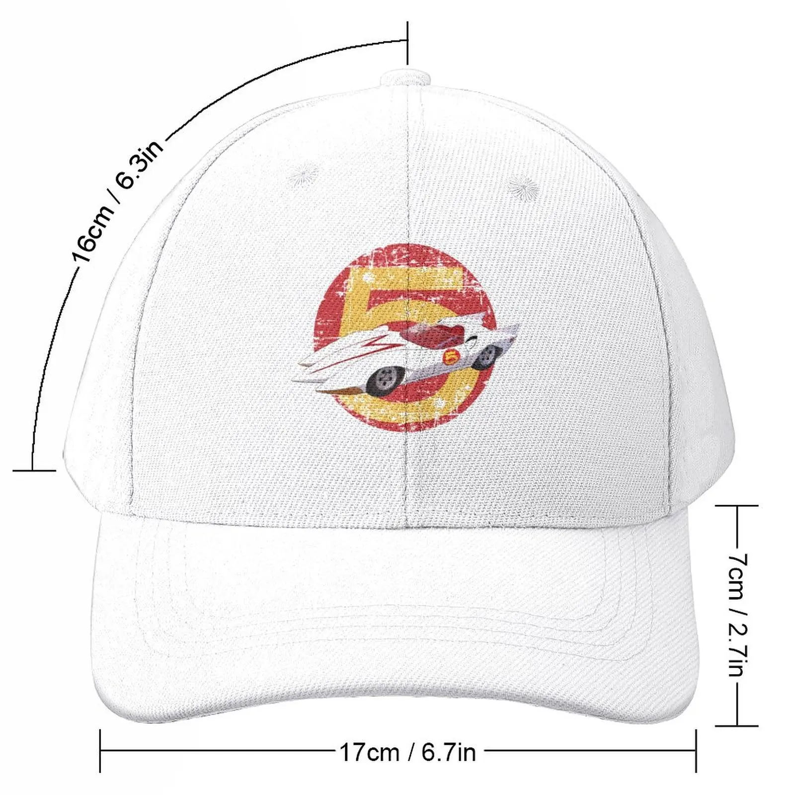Mach 5 - Distressed Baseball Cap Luxury Man Hat cute Rugby Sun Hat For Children Woman Men's