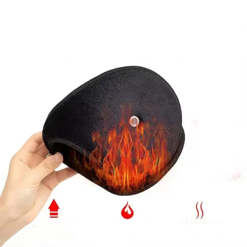 Orejeras de terciopelo gruesas y cálidas para invierno, forro polar para ciclismo al aire libre, Protector de orejas para hombres y mujeres, orejeras suaves de felpa, máscara con auricular