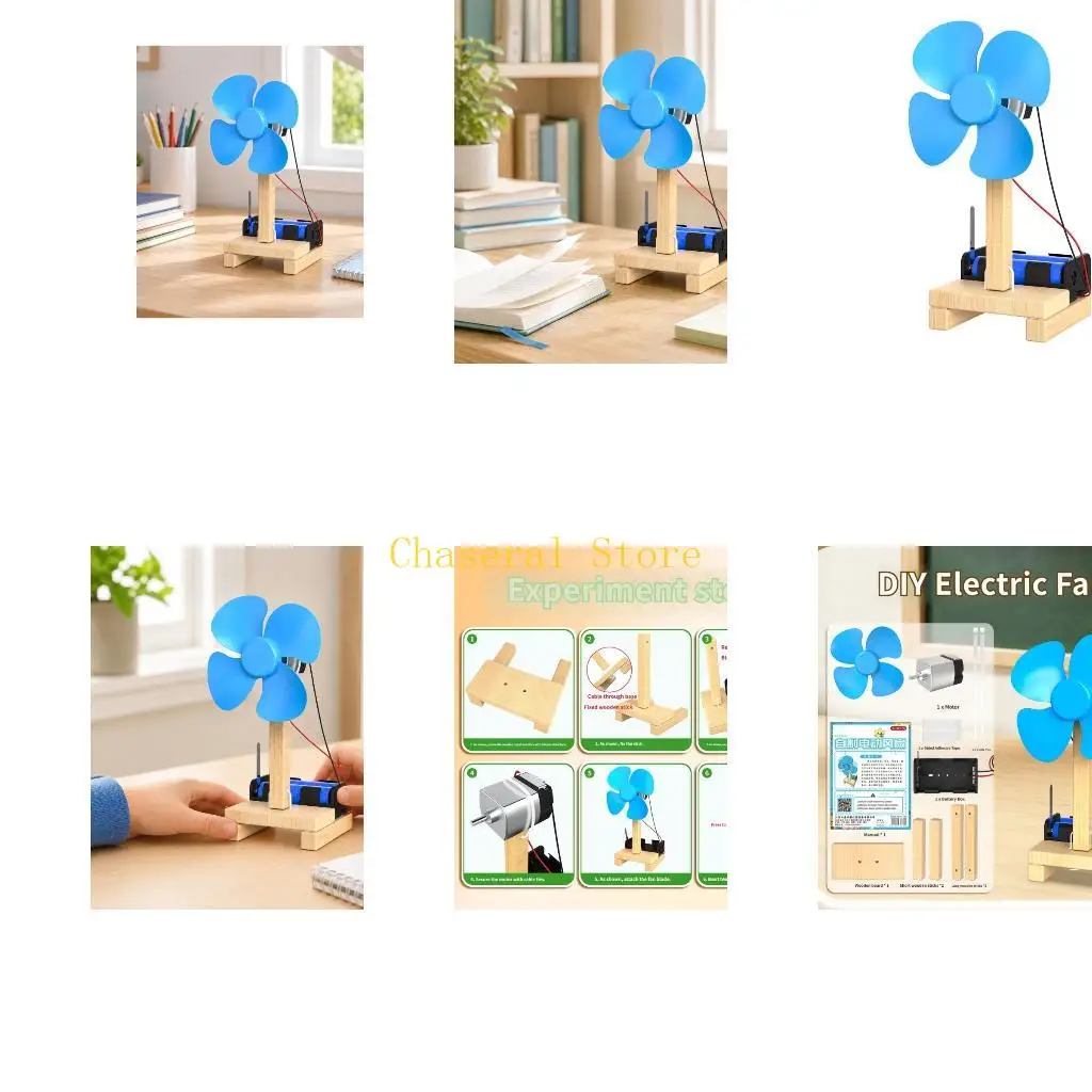 E7CE Electric Fan Model Assembly Kits Science Activity for Classroom Student Learning
