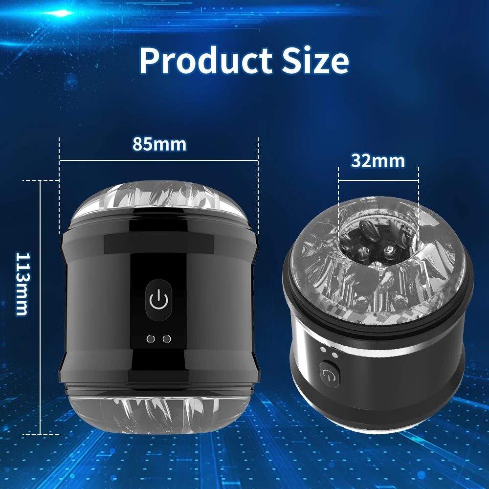Automatic Male Mastubator Vibration Blowjob Machine Man Masturbation Cup Sex Toys Adult Goods for Men Masturbate Supplies view 6