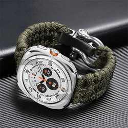 Sports nylon rope strap for samsung galaxy watch Ultra 47mm band Handmade correa galaxy watch ultra band 47mm Link Bracelet