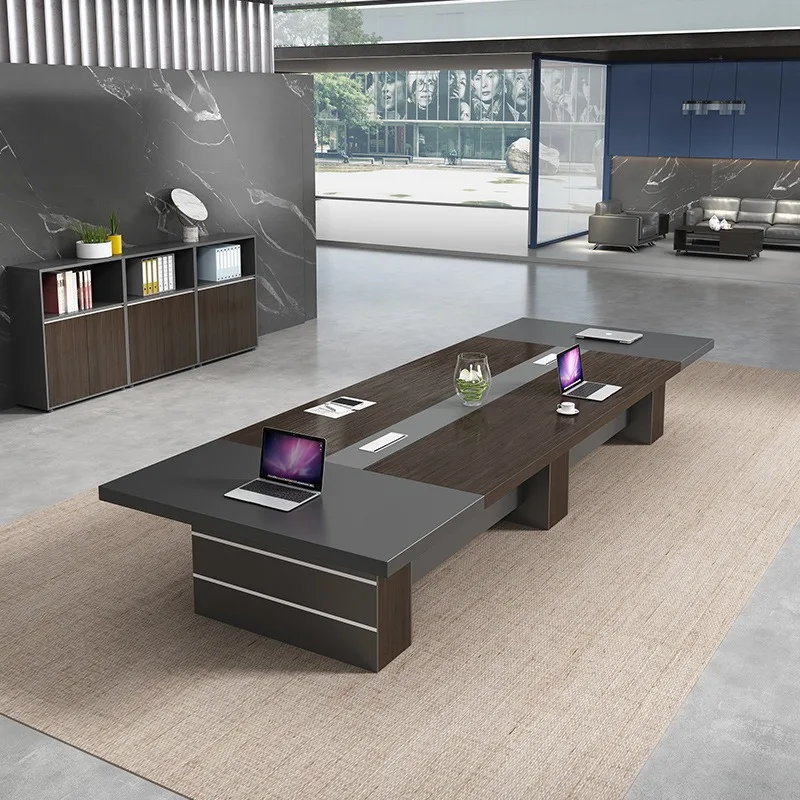 Wooden conference table Office furniture Training table Negotiation table