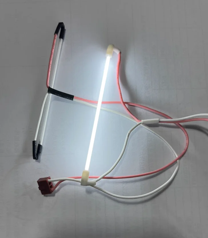 5.7-inch display screen light tube CCFL high-voltage light tube GST500 GST5000 display screen back light 50840 light