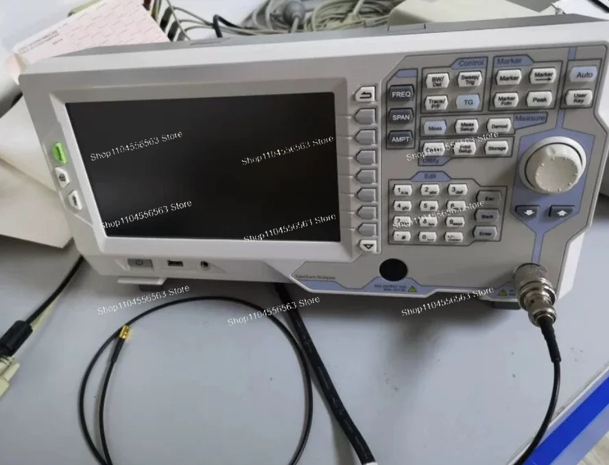 Upgraded Spectrum Analyzer - 9kHz to 3GHz Portable Model Featuring Real-time Fast Conversion and Touchscreen Display