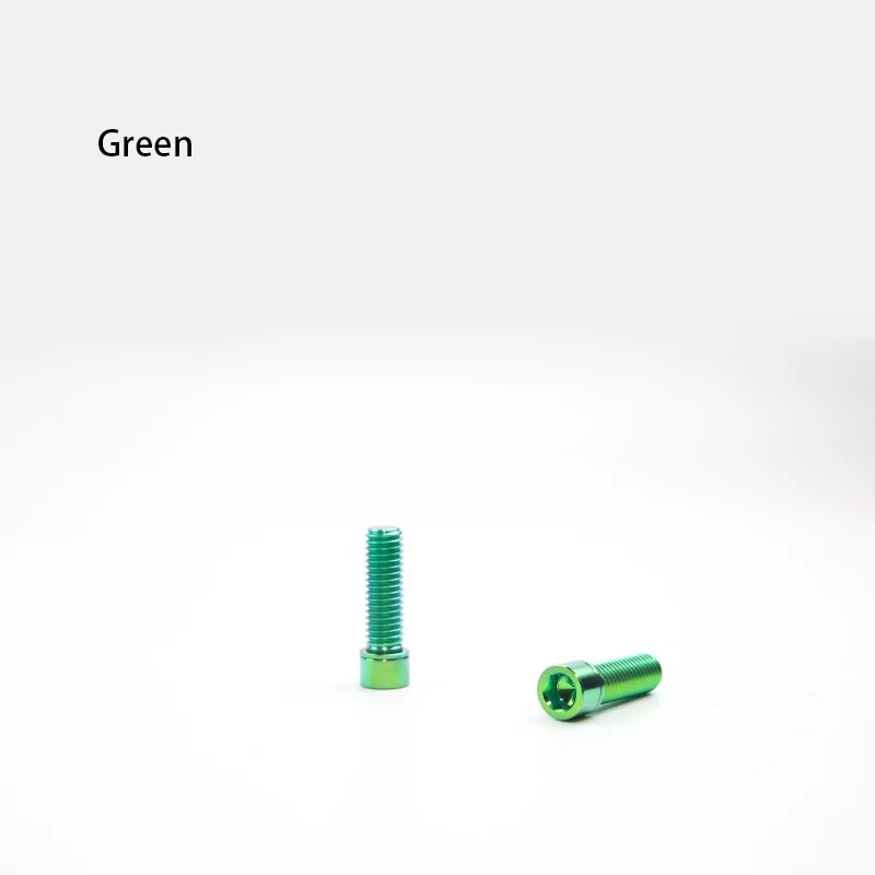 M Driven m8 x 25mm Ultra-light titanium alloy bolts for bmx stem bmx bike weight-reduction screws bmx handlebar stem bolts