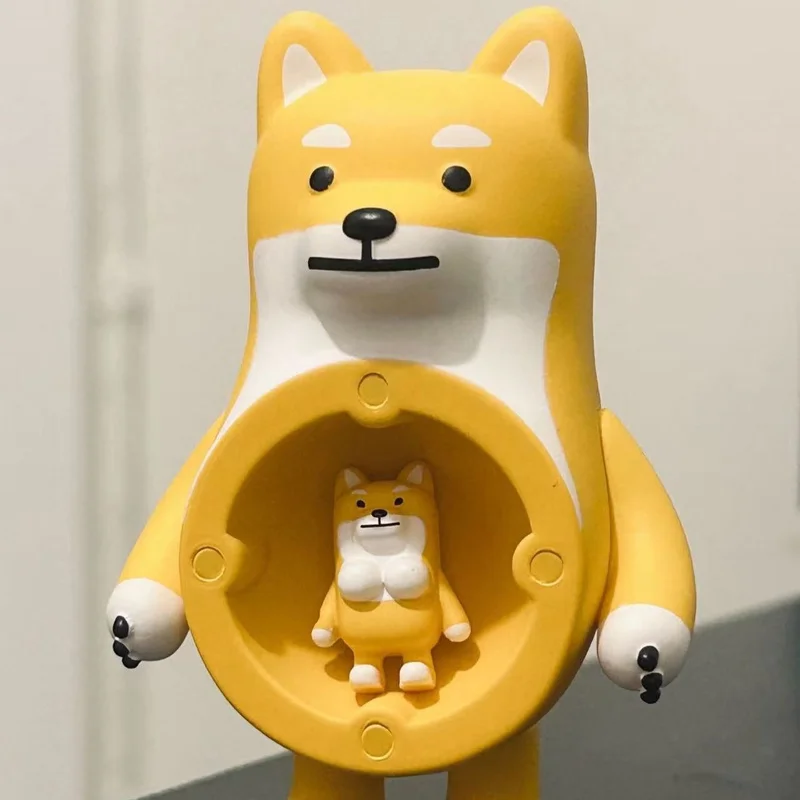 В наличии креативная фигурка собаки, слепая коробка, милые коллекционные игрушки, модные подарки на тему домашних животных, идеально подходят для беременных, серия животных