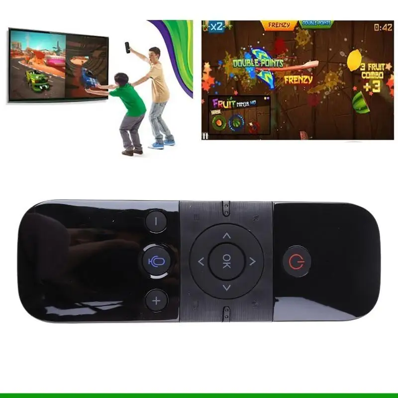 U55C Voice Remote Control Mouse Air Mouse 2.4G Keyboard Untuk Android Box IR Learning