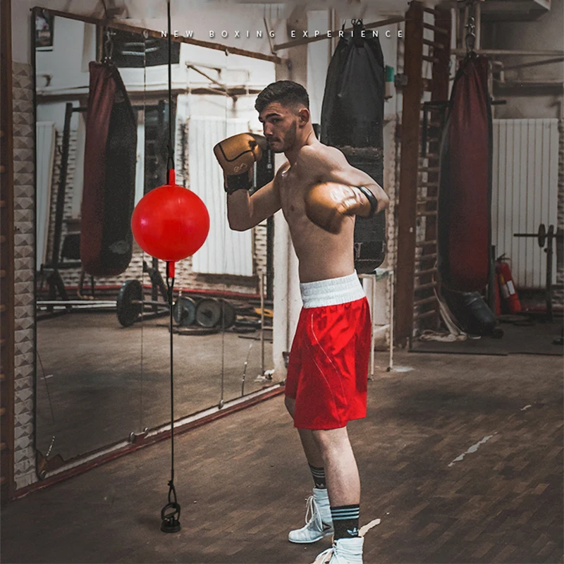 Home boxing speed ball hanging children adult Sanda training reaction force decompression venting reaction ball