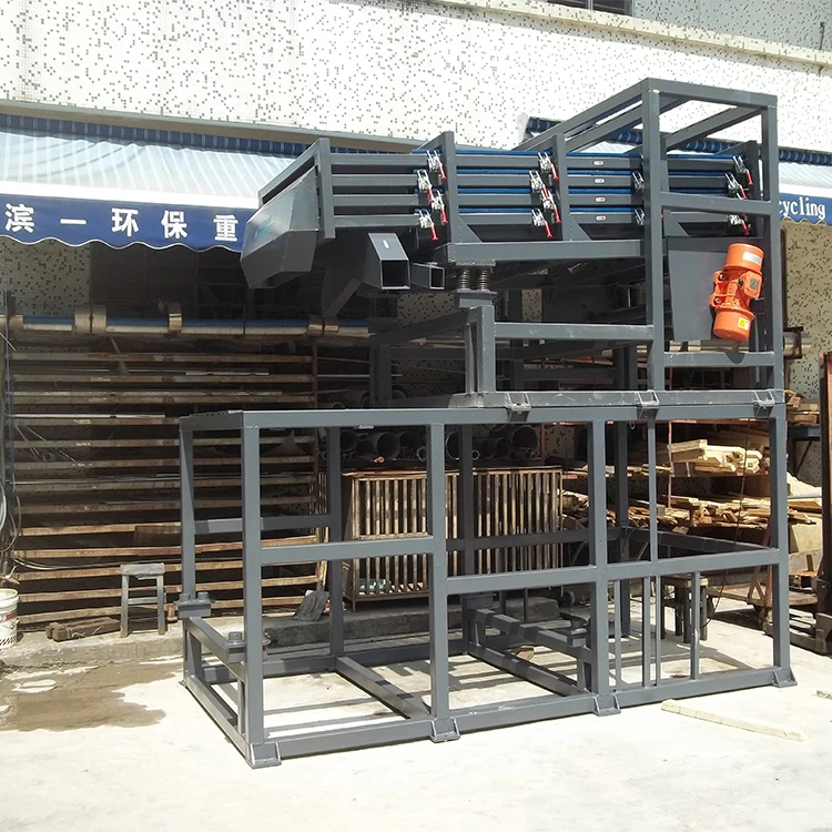 Agriculture Industry Large Scale Four Layers Grain Vibrating Sieve Linear Vibrating Screen For Fertilizer