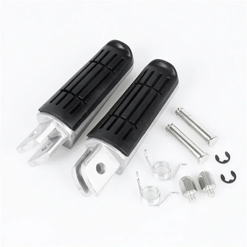 1 Set Motorcycle Front and Rear Foot Pegs Footrest Kit For Yamaha FJR1300 FZ400 FZ6R XJR400 XJR1200 XJR1300 XJ6 FZ6N 2004-2006