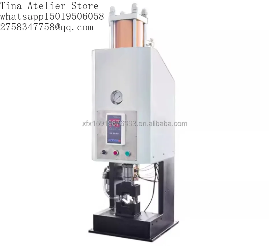 XinFeiXiang XFX-10T Hydraulic Semi-Automatic Wire Stripping Machine 10T Automotive Wiring Harness Large Square Cable Copper Nose