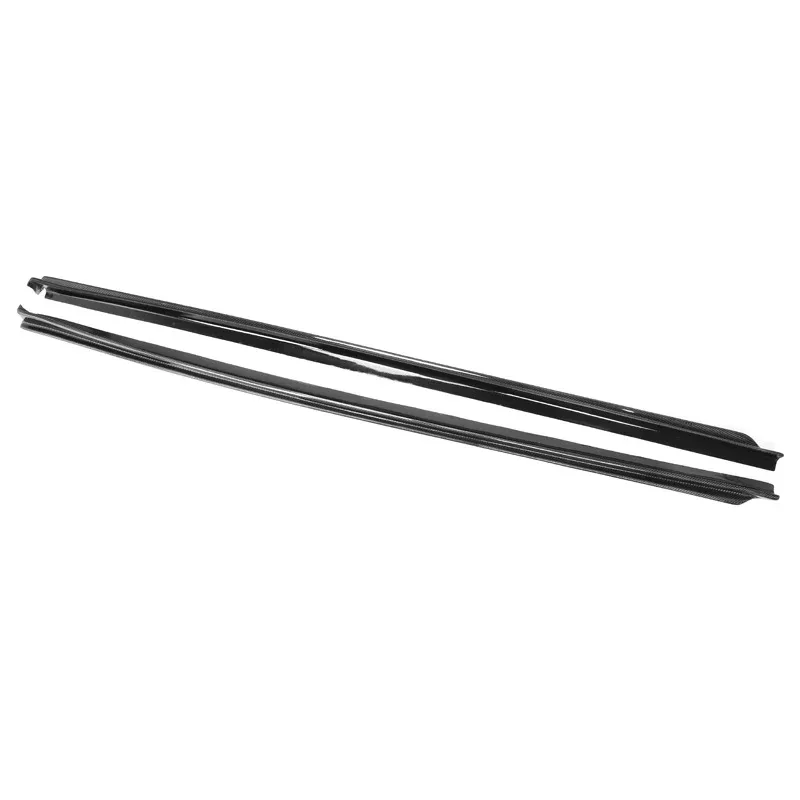 For BMW M5 F10 Real Carbon Fiber 3D Style Side Skirts view 2