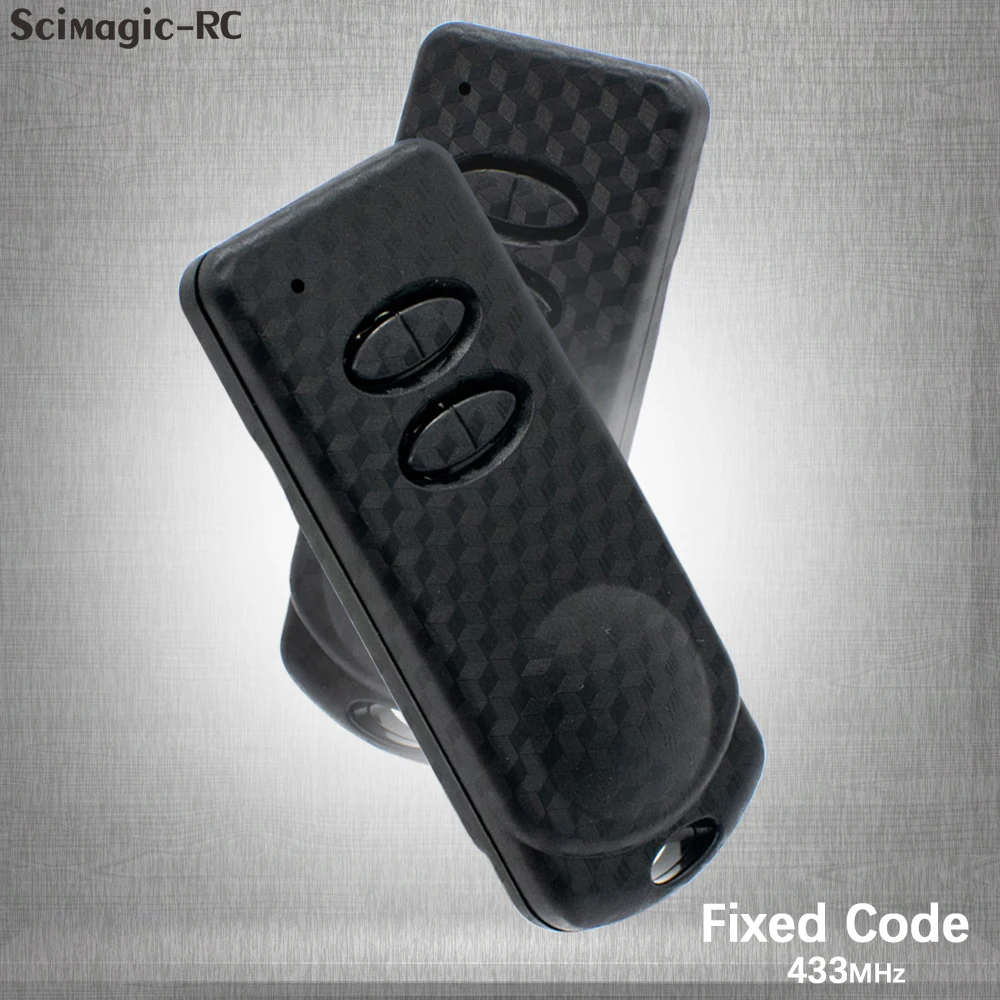 TAU Garage Remote Control 433.92MHz Fixed Code for TAU 250-TXD2 /4 , 250-SLIM 433mhz Red Light Gate Door Opener 2/4 Buttons Keys