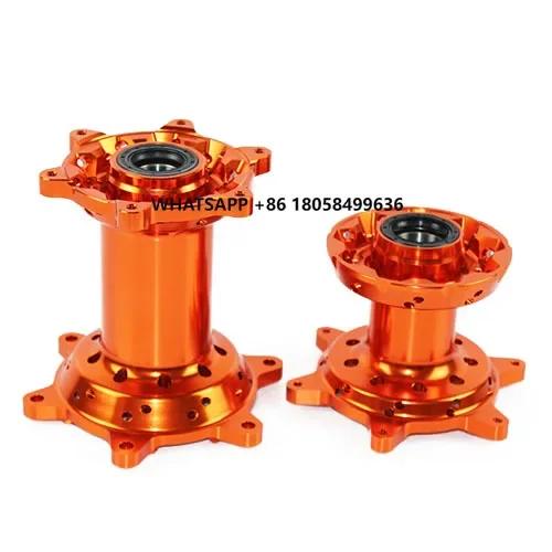 Acessórios para Motocicletas: Cubo de Roda de Alta Qualidade em Liga de Alumínio CNC 6082 Colorido para Supermoto/Motocross