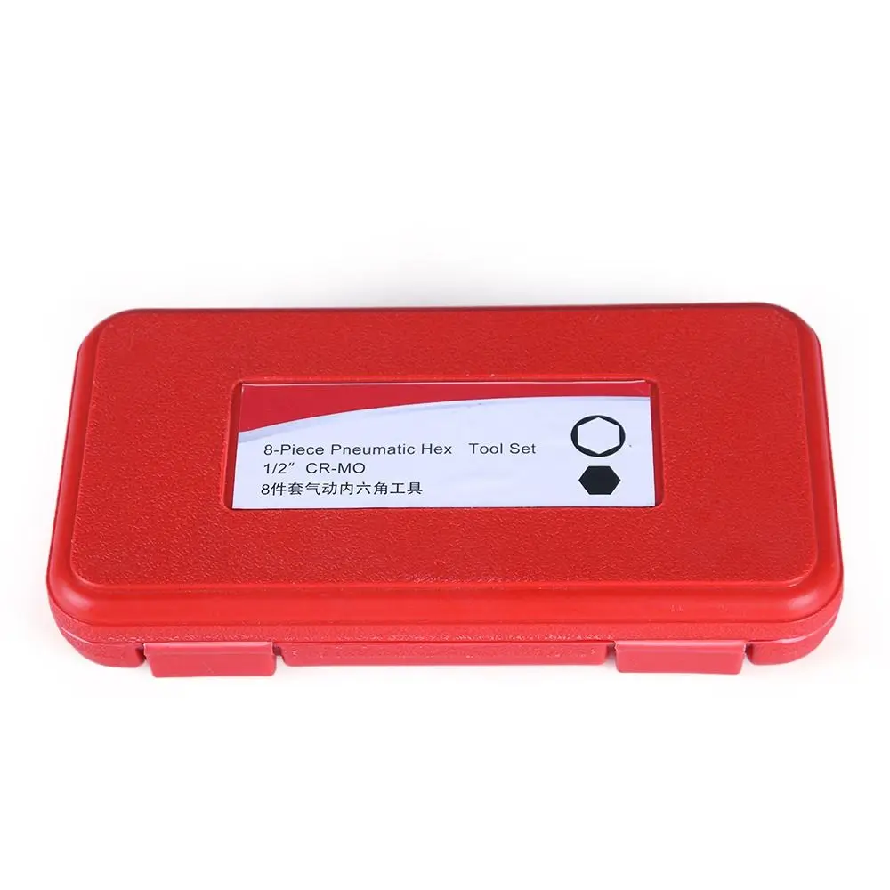 

10PCS Durable H5-H19 Inner Hexagonal Sleeve 1/2 Length 78mm Socket Set Tire Removal Tool Portable Box Hexagon Socket For Repair