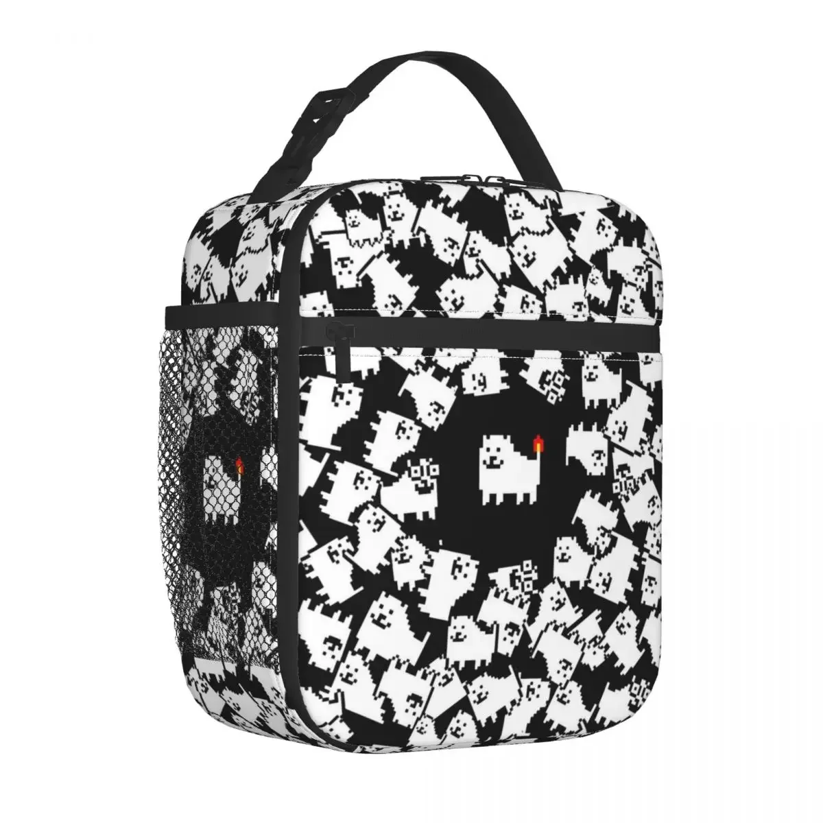 Undertale Game Sans Insulated Lunch Bag High Capacity Lunch Container Cooler Bag Lunch Box Tote School Travel Girl Boy