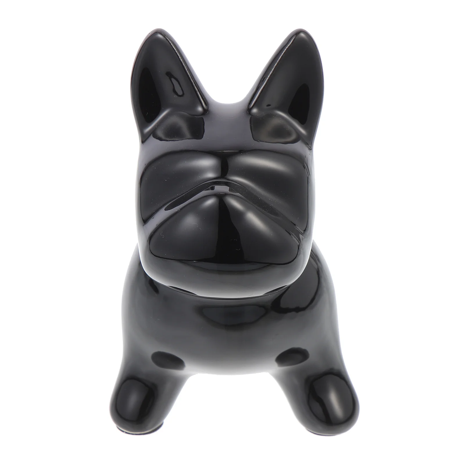 حاوية عملات معدنية مبتكرة من السيراميك على شكل جرو، وعاء توفير سطح المكتب جميل على شكل حيوان مثالي لتزيين غرفة الأطفال