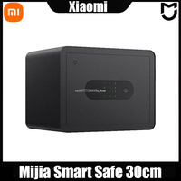 New Xiaomi Mijia Smart Safe Deposit Box 30CM Fingerprint Password 6 Unlocking Methods Office Home Safety Safe Deposit Box