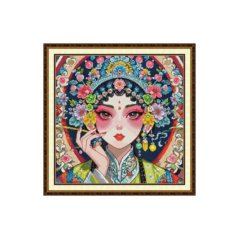 

Cross stitch thread embroidery DIY embroidery, material