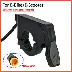 Finger Throttle Universal 36V 48V 60V 72V Electric Bicycle Scooter Accelerator TT009 Left Right Handlebar 22mm M8 3Pin