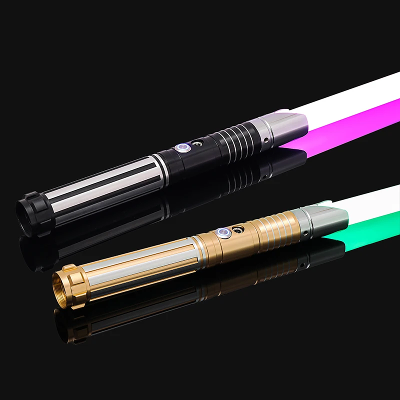 rgb-ライトセーバーレーザー剣金属点滅絶賛コスプレおもちゃサウンドフォントフォース-fx-foc-ブラスターおもちゃエスパダサーベールデルス