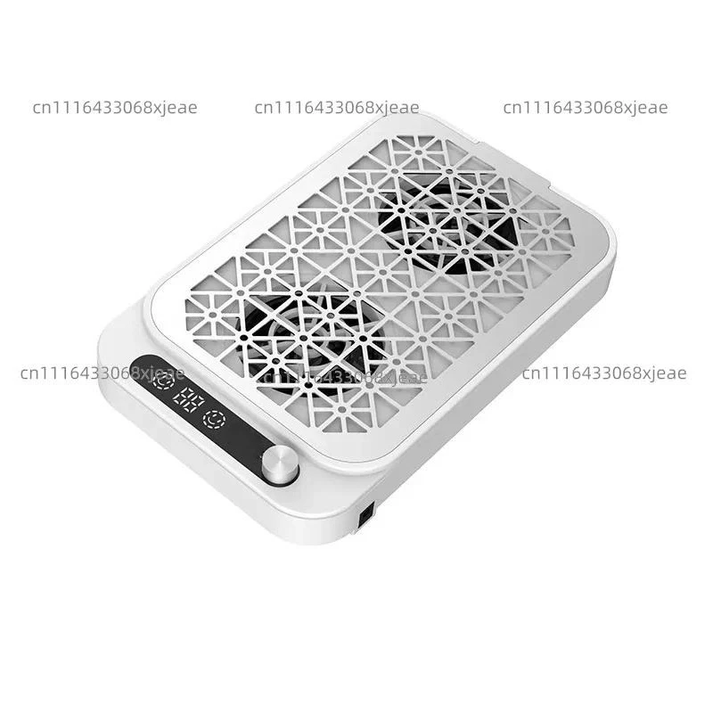Nail cleaner, double turbine, large suction, vacuum cleaner, special nail remover dust collection tool for nail salons