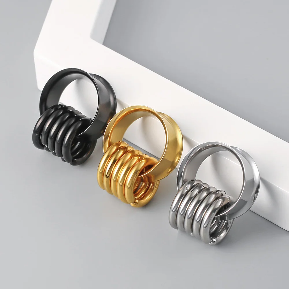 Stainless Steel Ear Tunnels for Body Piercing