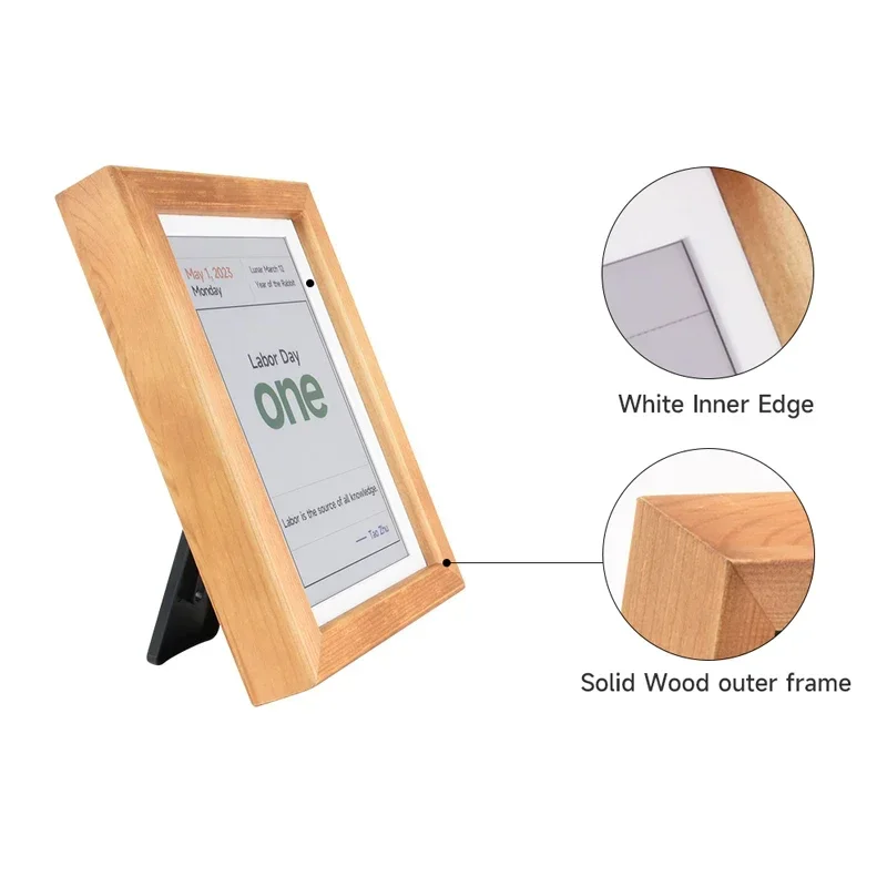 Quadro para fotos para monitor com RTC Raspberry Pi Pico, tela programável, 7 cores, E-Paper, 800x480, RP2040, 7,3"