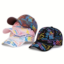 Fashion Hip Hop Baseball Cap Unisex Women Men Hat Adjustable Colorful Printing Graffiti golf Caps outdoor sun hats gorras