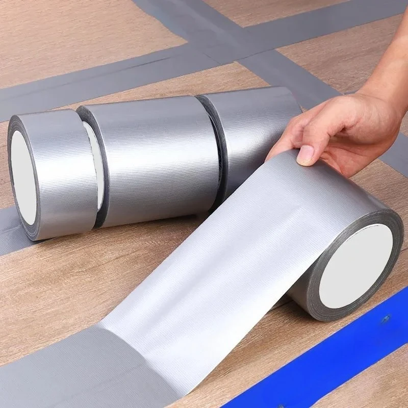 10M Super Sticky Cloth Duct Tape Carpet Binding Floor Waterproof Heavy Duty Industrial Adhesive Tape Repair Bundles