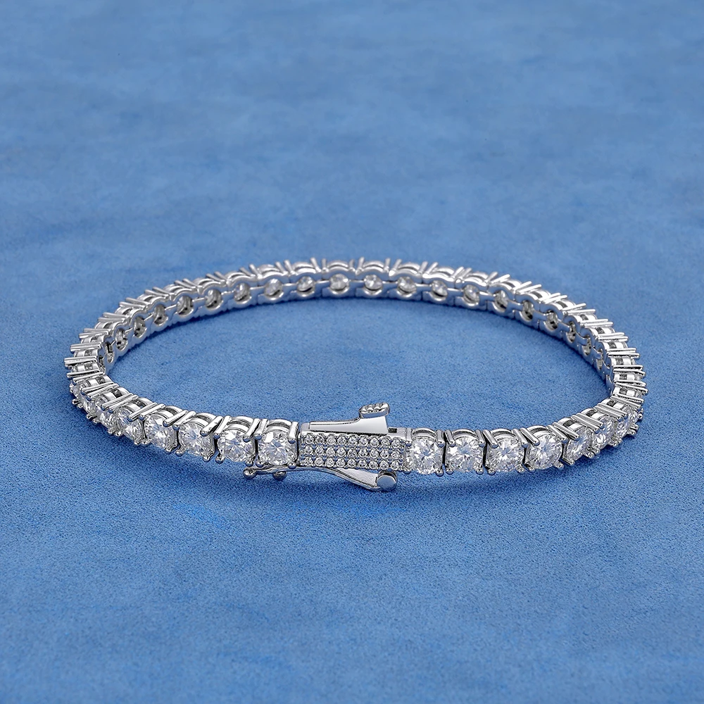 HHIOK 3MM 4MM Shiny Iced Out T - Tennis Bracelet Cubic review and price
