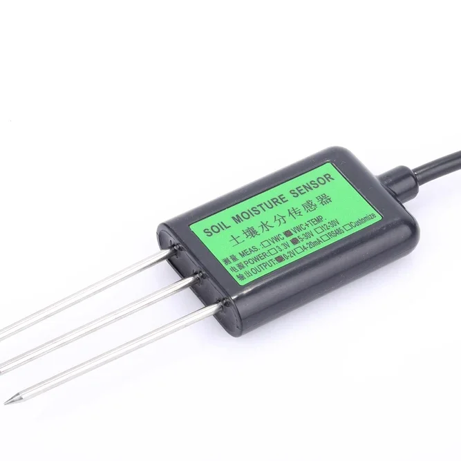 capacitive soil moisture sensor probe under soil sensor greenhouse