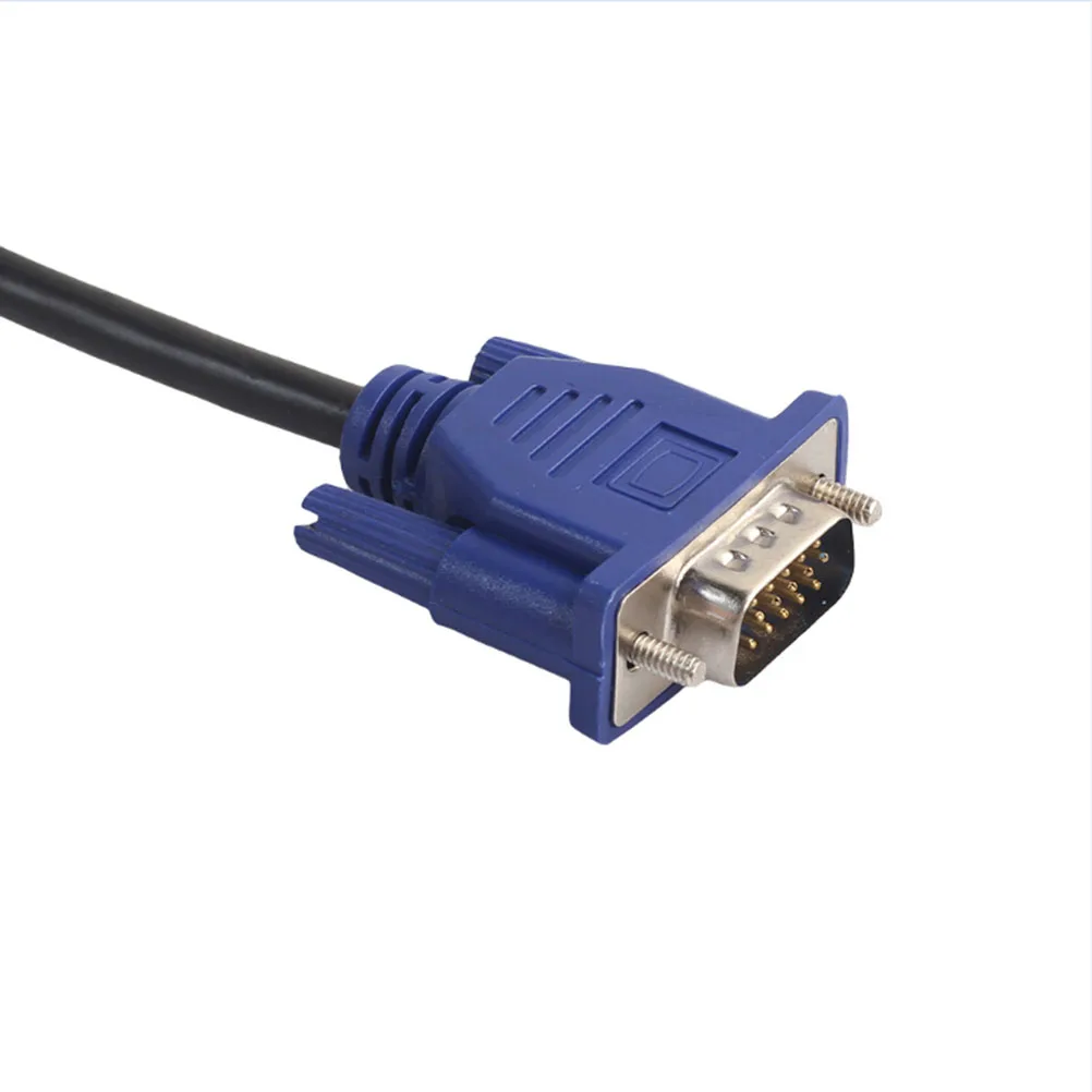 

3M Male To Male 15 Pin Monitor Extension Cord For Pc Hdtv Projector With Ferrite Core Emi Shielding 9Ft Video For Computer