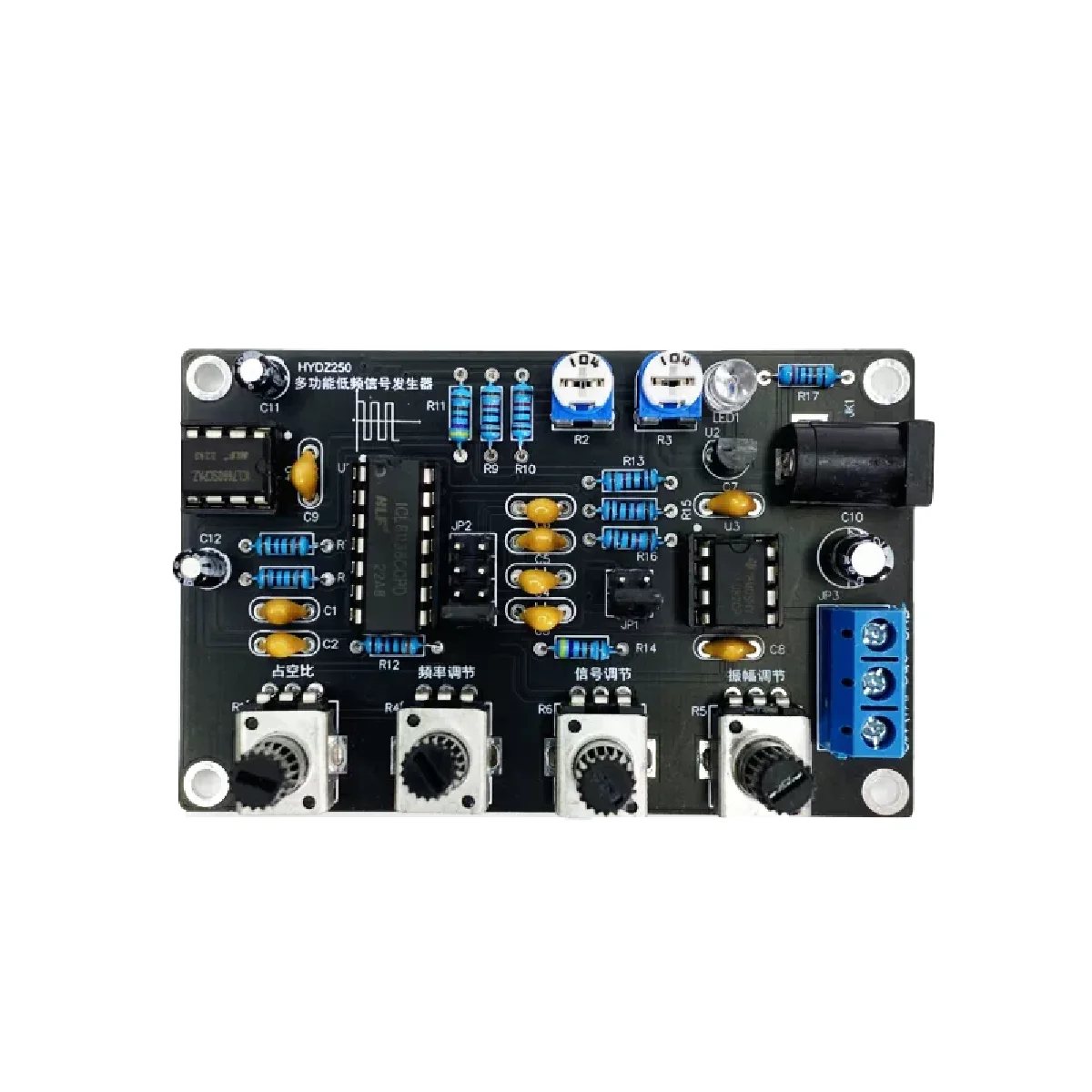 ICL8038 Multi-Function Signal Generator DIY Soldering Kit,Multi-Wave Electronic Circuit Experiment Kit for STEM Learning