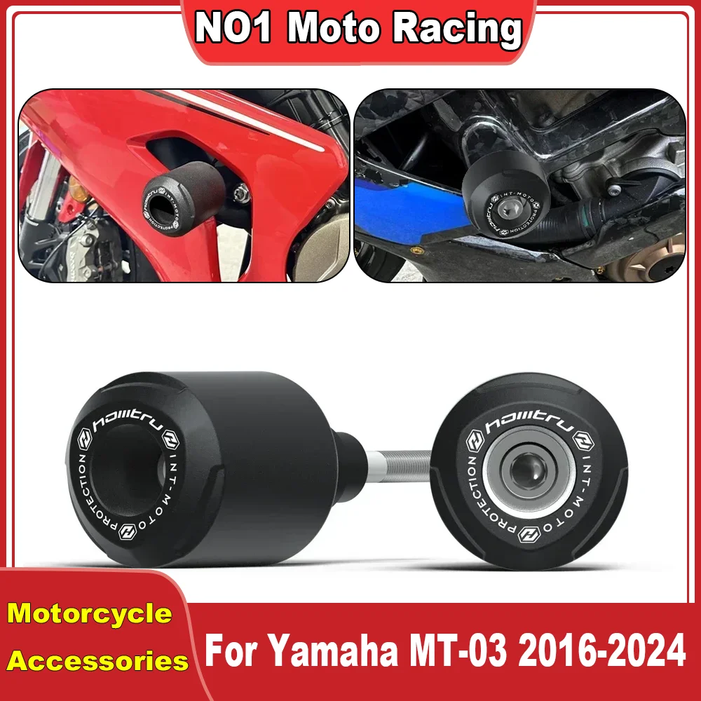 

Для Yamaha MT-03 2016-2024 мотоциклетная рама слайдер защита от столкновений