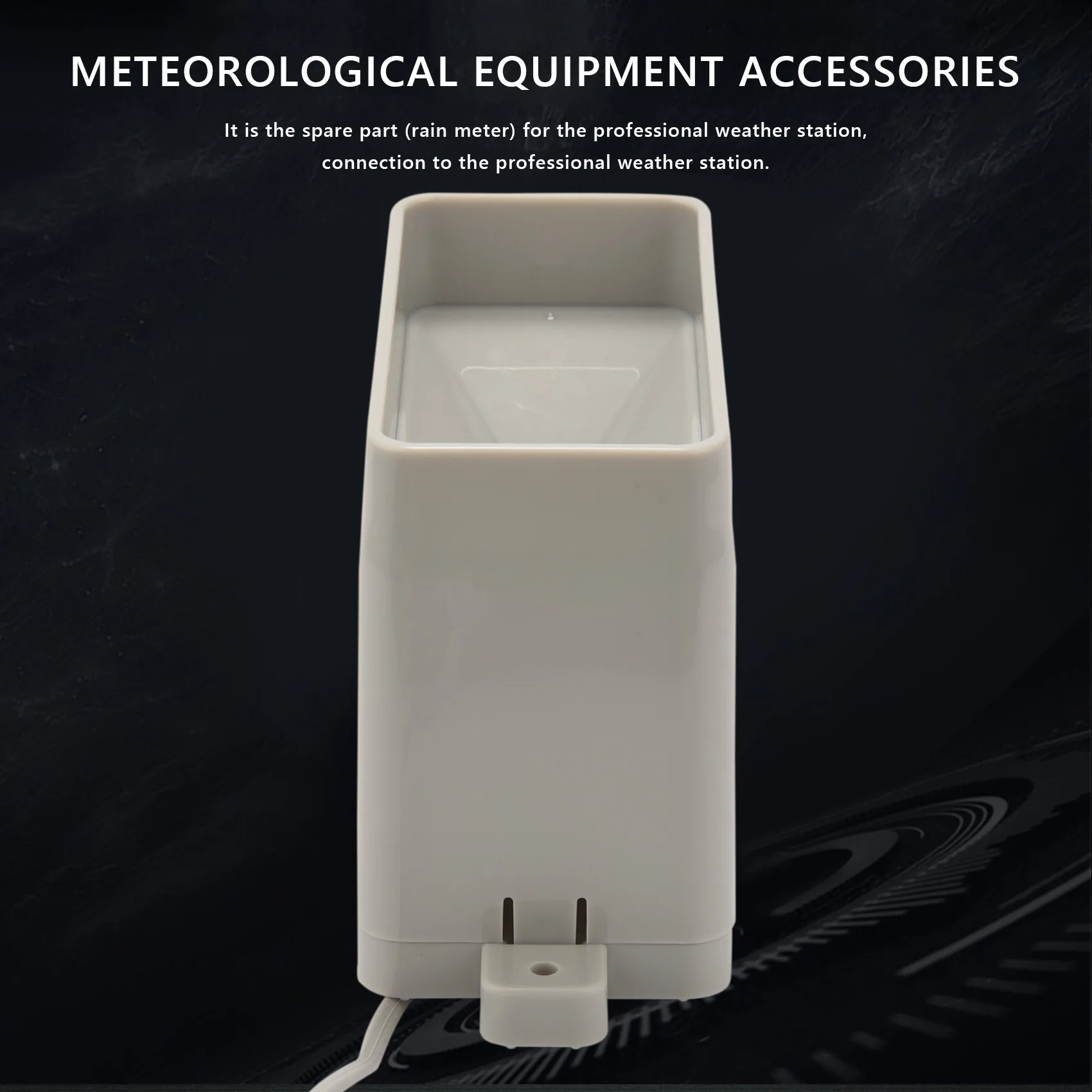 High-quality measuring tools WH-SP-RG Meteorological Test Rain Gauge Equipment for Misol in Stock