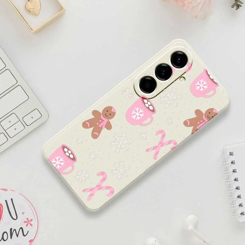 

Cute Winter Phone Case For Samsung Galaxy A56 A55 A54 A53 A52 5G A36 A26 A16 A06 A35 A25 A15 A34 A24 A14 A33 A32 A23 A13 Cover